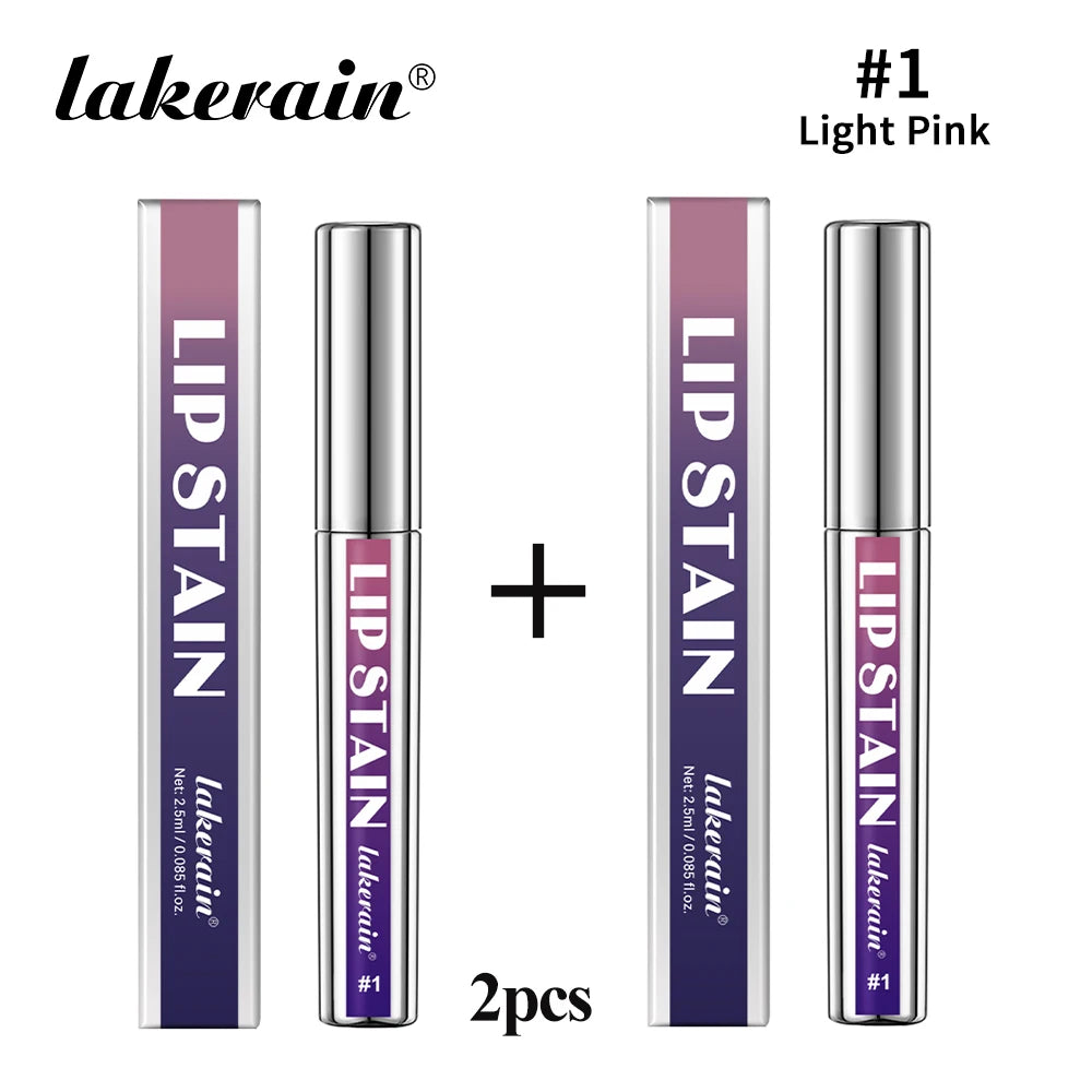 Peel-Off Lip Stain - Long-Lasting Waterproof Pink Tint with Transfer-Resistant Finish