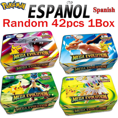 Pokémon Mega Evolution 42-Piece Card Set - Lost Origin Battle Cards, Anime Trading Card Box & Kids’ Collectible Game Toys