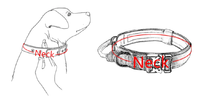 Adjustable Nylon AirTag Dog Collar with Metal Buckle – Anti-Lost Tactical Pet Tracking Accessory