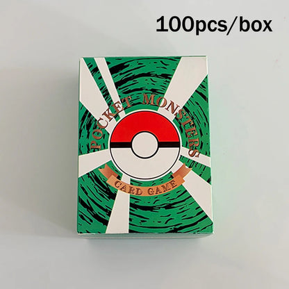 55/100pcs Pokémon VMAX & GX Pikachu Card Set – Rare Battle Trainer Collection for Kids & Gift Toy