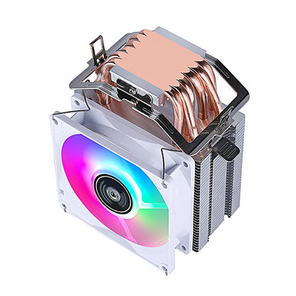 CPU Cooling Fan with Air-Cooled Radiator – Compatible with LGA2011, 115x, 1200, 1700 & AMD