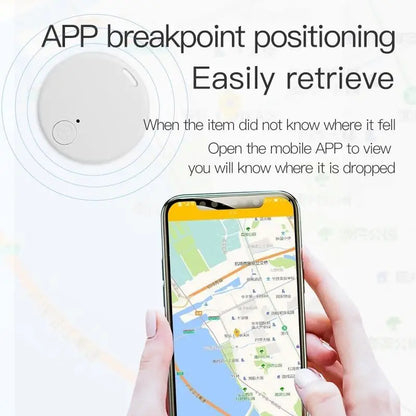 Mini GPS Bluetooth 5.0 Tracker | Anti-Lost Device for Pets, Kids, Bags, Wallets | Smart Finder Locator