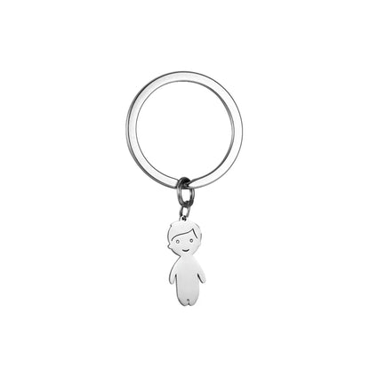 Personalized Kids & Family Keychain – Custom Name Key Chain for Mother’s Day, Couples, Boys, Girls, Pets, Mom, Dad, Baby Gift