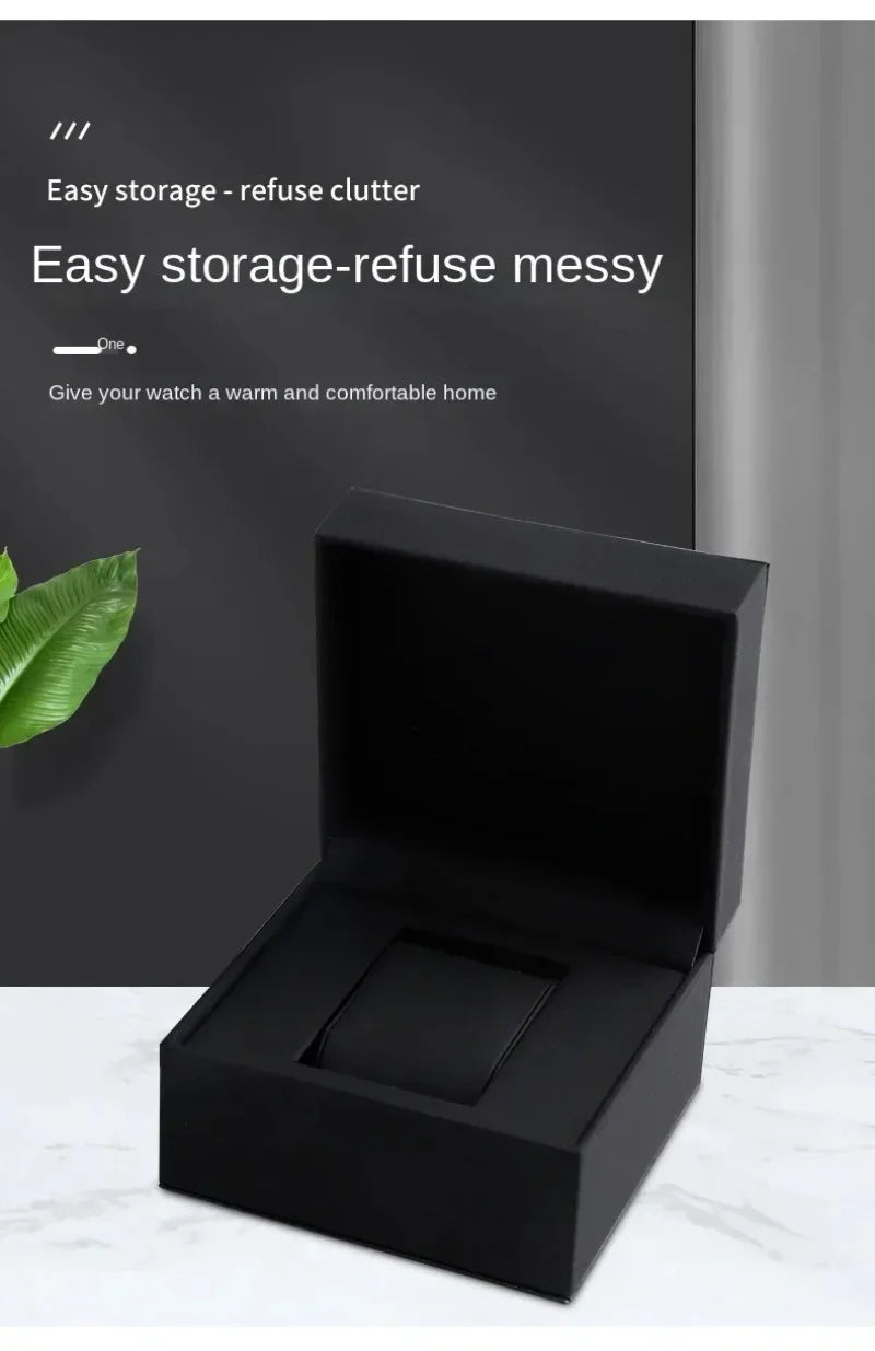 Custom Logo Watch Storage Box – Professional Packaging Case for Business, Transport & Personal Gift Use