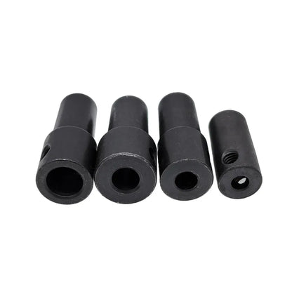 JT0 B10 B12 Adapter Connecting Rod – Steel & Copper Drill Chuck Shaft Sleeve, 4mm to 12mm Coupling