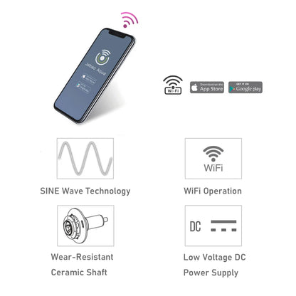 MDP Series WiFi Smart DC Aquarium Pump — App-Controlled Fish Tank Circulation & Return Pump with LCD Display Controller