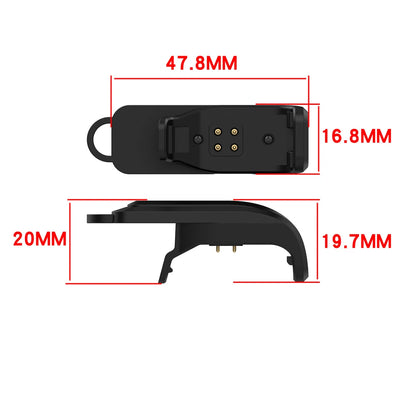 Charging Dock Adapter for Garmin Pet TT25 and T20 - Power Charger Connector Base Replacement Accessory