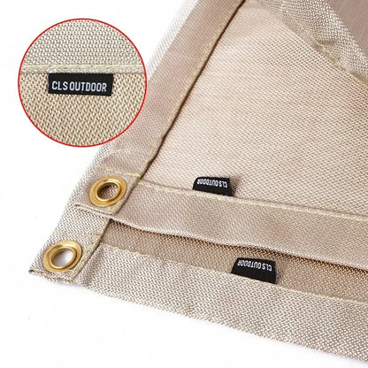 Outdoor Camping Fireproof Mat – Flame Retardant Picnic, Barbecue & Insulation Blanket, High-Temperature Fiberglass Mat