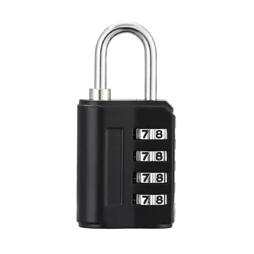 New Concept 4-Digit Combination Lock – Anti-Theft Zinc Alloy Padlock for Travel Luggage & Suitcases