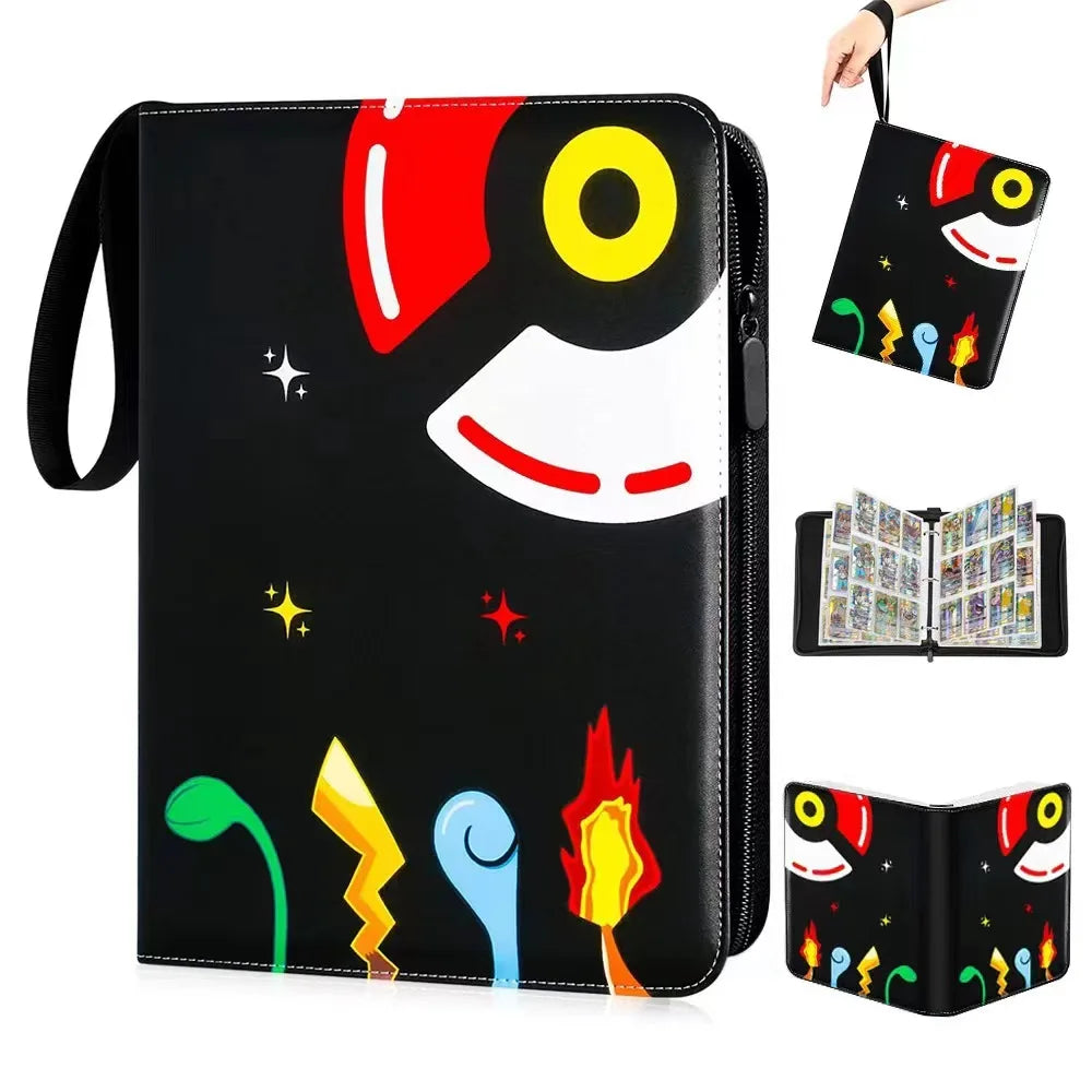 400/900PCS Pokémon Card Storage Book – 25th Anniversary Large Capacity Collectible Album for Cards