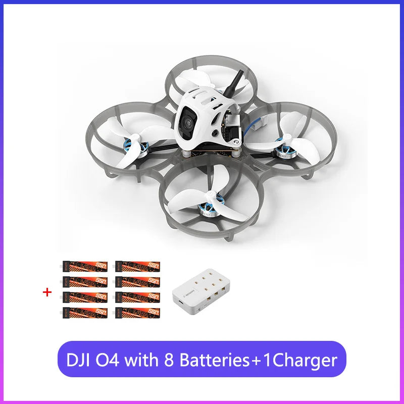 BETAFPV Meteor75 Pro O4 Brushless Whoop Quadcopter – ELRS 2.4G, 1S Matrix 3-in-1 HD FC PNP (No HD VTX) / DJI O4 Version