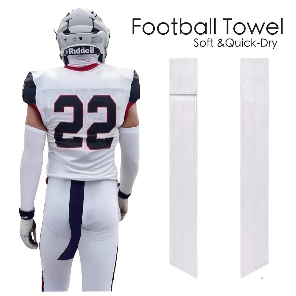 Streamer Football Towel - Lightweight Hand Drying Sports Towel for Football Accessories