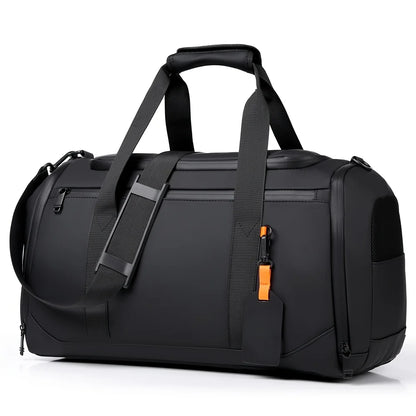 Large Capacity Men’s Carry-On Travel Duffel Bag – Spacious Gym & Weekend Overnight Bag with Multiple Compartments