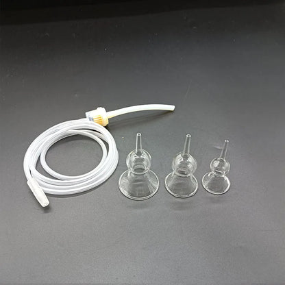 E-Cup Vacuum Suction Breast Enlargement & Body Massage Device, Multi-Function Cupping System for Neck, Back, Butt Lift & Nipple Care