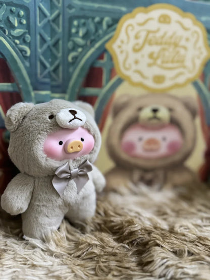 Blind Box Lulu Pig Vinyl Plush – Retro Teddy Series Cute Bag & Desktop Decoration Gift