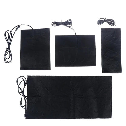 USB Far Infrared High-Temperature Heater – Carbon Fiber Electric Waist & Knee Heating Pad