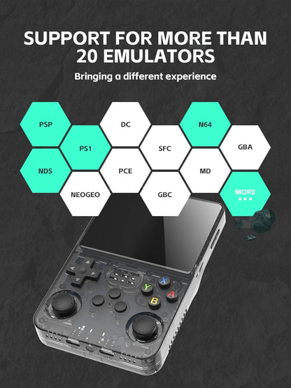 Data Frog R36S Retro Handheld Video Game Console: Linux System, 3.5 Inch IPS Screen - R35S Plus Portable Pocket Video Player, Enjoy Retro Gaming Anywhere!