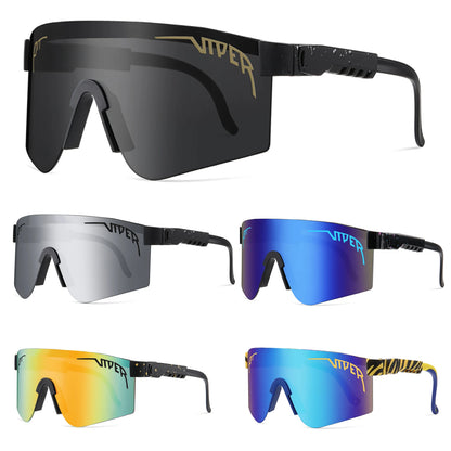 UV400 Sunglasses for Men and Women - Fashion Sport Eyewear, Pit Viper Style for MTB Cycling and Outdoor Activities