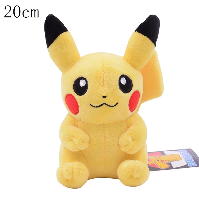 70 Styles Pokémon Plush Toys — Dragapult, Gengar, Pikachu, Eevee & Evolution Dolls Christmas Gift for Kids