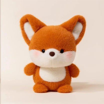 16cm Cute Plush Companion Doll - Anime Elephant, Rabbit, Bear & Panda Soft Desk Toy Gift