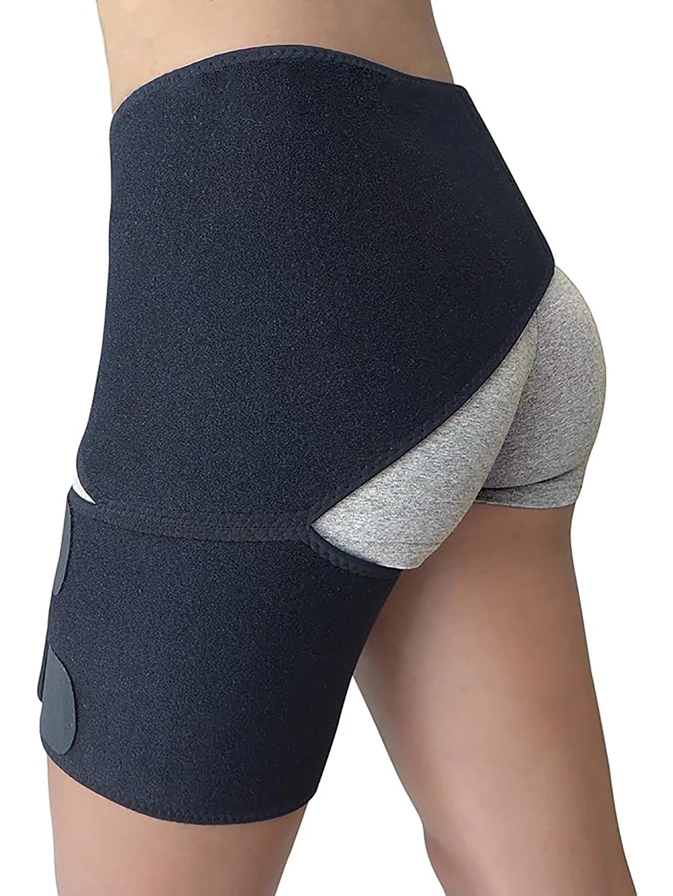 Hip Brace for Sciatica Pain Relief – Compression Support Wrap for Thigh, Hip Flexor Strain, Groin Injury, and Sacroiliac Joint Support