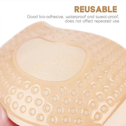 1/2pcs Invisible Women’s Push-Up Bra – Backless Strapless Silicone Self-Adhesive Front Placket Underwear