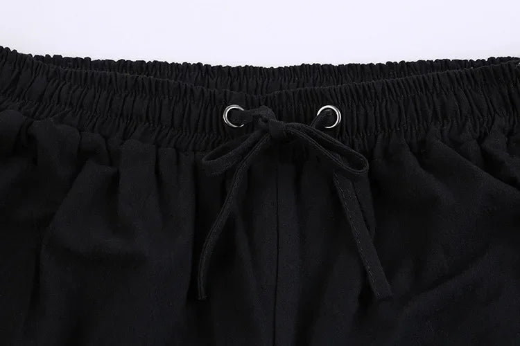 Pirate Cosplay Pants for Men — Renaissance Medieval Gothic Costume Trousers, Plus Size 3XL