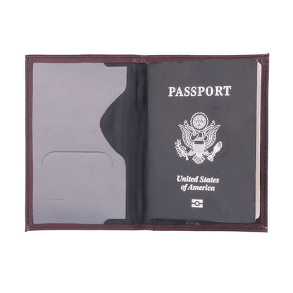 France Travel Passport Holder Case: Leather Fashion French Passport Cover Wallet for Men and Women