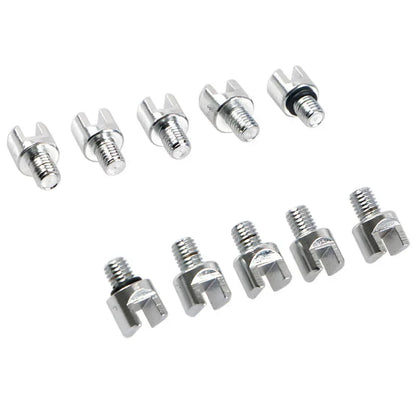 CNC Motorcycle Spoke Wrench Tool - High Performance Dirt Bike ATV Scooter Wheel Repair Kit with 10 Interchangeable Tips
