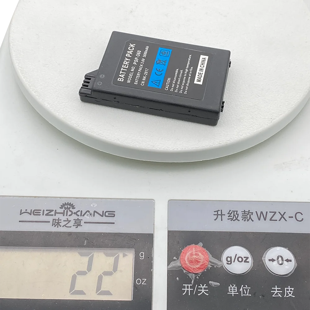 10PCS 3.6V 2400mAh Li-ion Rechargeable Battery for Sony PSP2000/3000