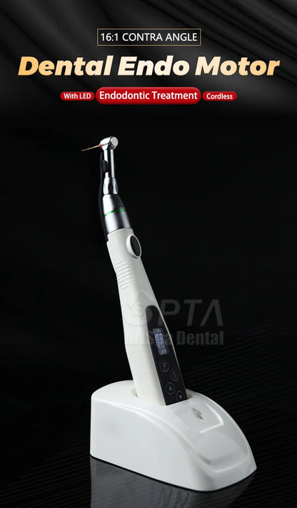SPTA 16:1 Contra Angle Low Speed Turbine Handpiece – Reciprocating Root Canal File for Endodontic Treatment