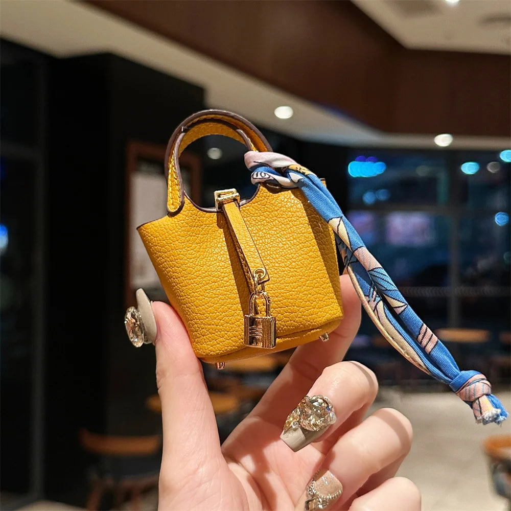 Mini House Handheld Bag – Portable Bluetooth Earphone & Zero Wallet Small Multifunctional Purse