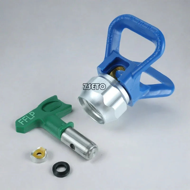 Wagner Airless Spray Tips Set - LP 1-5 Series Low-Pressure Nozzles with 7/8" Nozzle Guard