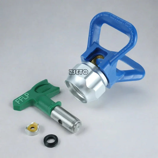 Wagner Airless Spray Tips Set - LP 1-5 Series Low-Pressure Nozzles with 7/8" Nozzle Guard