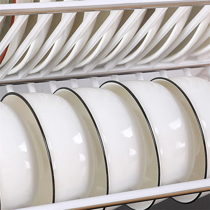 Kitchen Sink Organizer Rack — Adjustable Dish Drying Shelf for Bowls, Plates & Storage, Desktop Holder Accessories