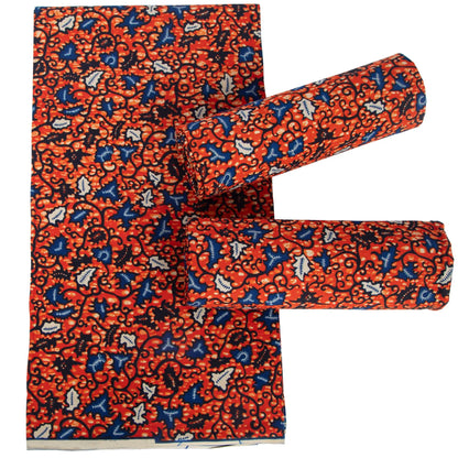 Original African Wax Print Fabric - 100% Cotton Colorful Dutch Ankara Pagne