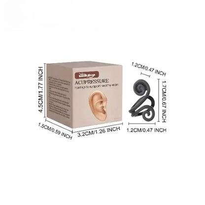 Tinnitus Relief Earrings – Anti-Tinnitus Ear Sleeves & Earring Stoppers for Soothing Ear Pressure Relief