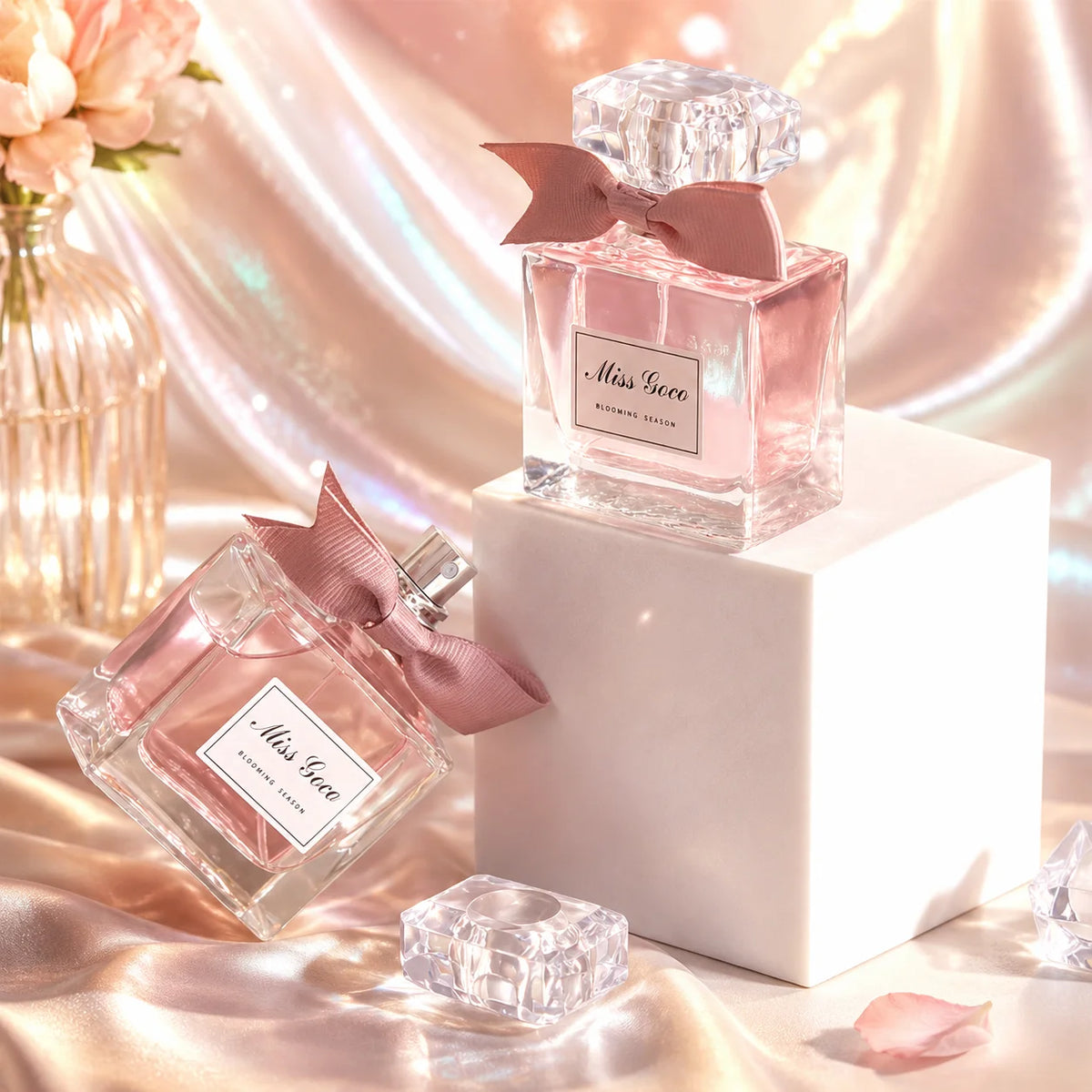 50ml Floral Sweetheart Eau de Toilette - Long-Lasting Portable Travel Perfume Gift