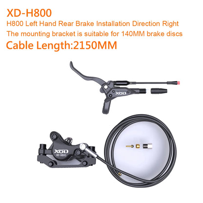 XOD H800/H880 Hydraulic Disc Brake - Hydraulic Oil Brake System for KUKIRIN G2 Master, G2 MAX and G2 Pro Electric Scooters