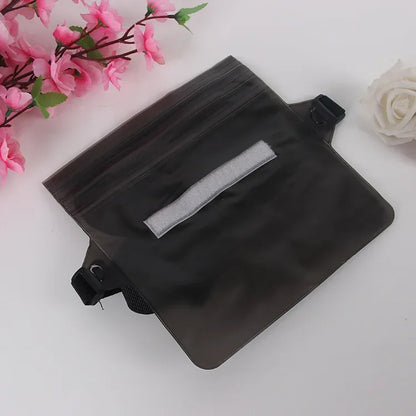 3-Layer Waterproof Phone Dry Bag - Large Transparent Underwater Protective Pouch for iPhone & Mobile Phones