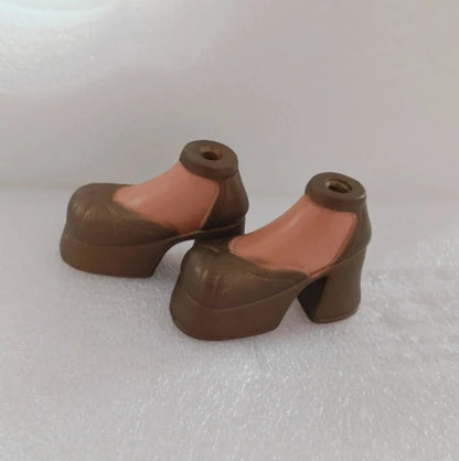 Assorted Doll Shoes Set — Sneakers, High-Heels & Boots Plastic Shoes for Girls’ Doll Accessories