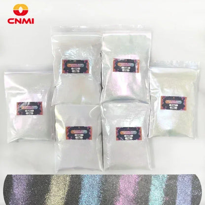 50g Chameleon Mica Powder Pigment - Blue to Violet Color-Shift Pearl for Epoxy Resin, Slime, Watercolor & DIY Crafts