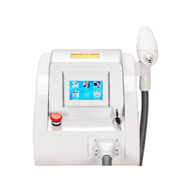 Q-Switch ND YAG Laser Machine – Tattoo & Eyebrow Removal, Mole & Freckle Whitening (532nm 755nm 1064nm)