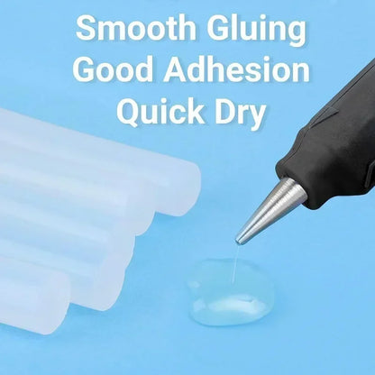 Transparent Hot Melt Glue Sticks – 7mm/11mm Strong Adhesive for DIY, Crafts, Electric Glue Gun & Home Repair Kits