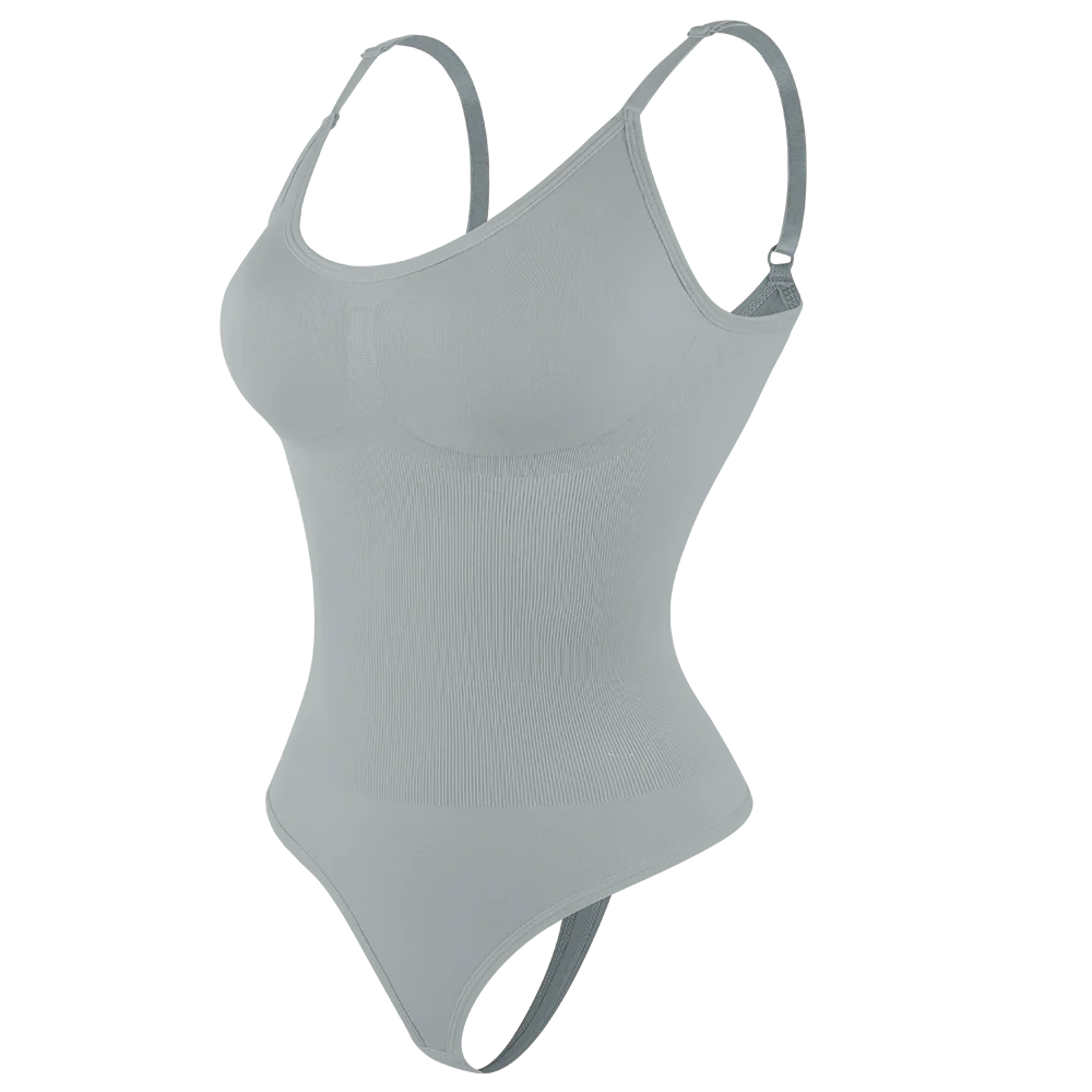 Women’s Tummy Control Shapewear Bodysuit - Butt Lifter Slimming Body Shaper for Invisible Under Dress Wear
