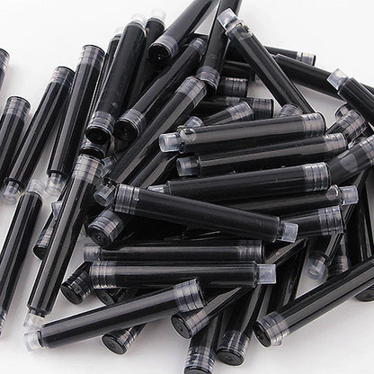 Colorful Fountain Pen Ink Cartridges - 12-60PCS 3.4mm Ink Sac Refills for Drawing, School & Office Writing Supplies