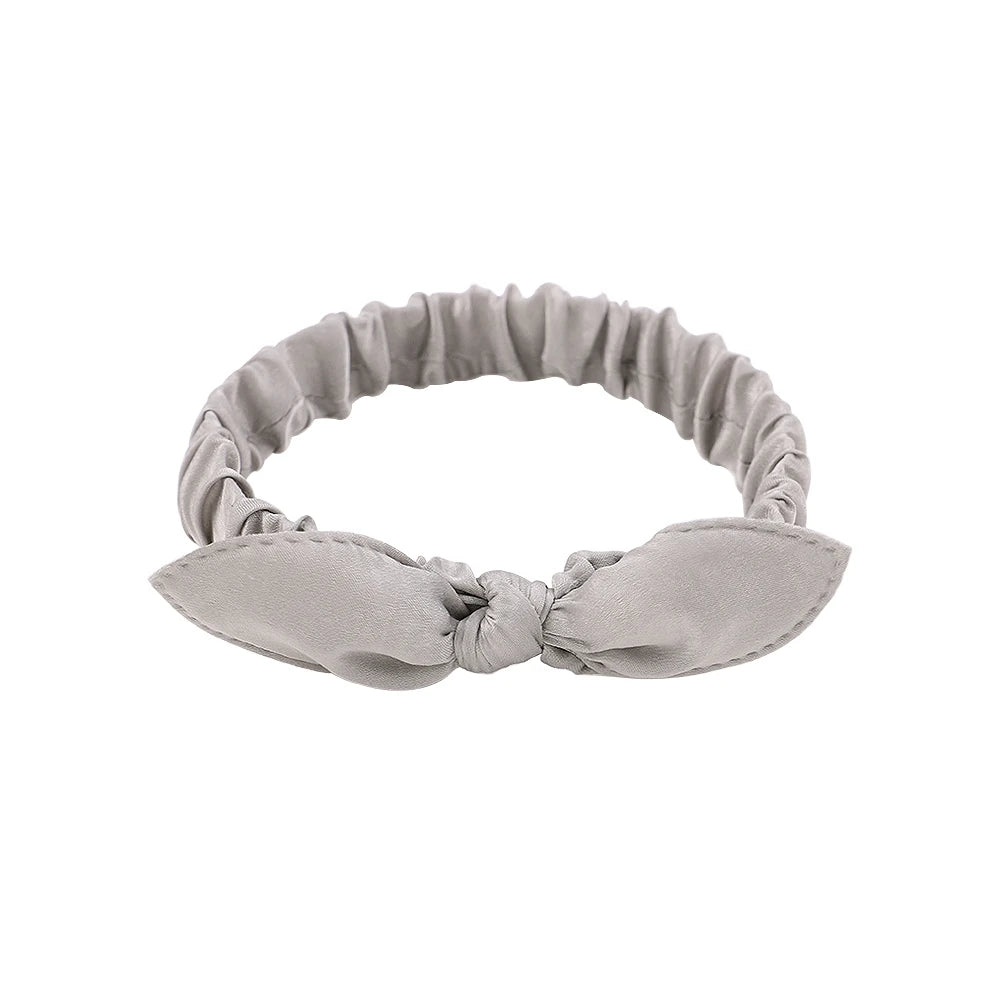 Vintage Boho Suede Headbands for Women – Soft Solid Print Cross Knot Elastic Hairbands & Bandanas for Girls