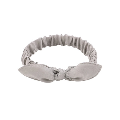 Vintage Boho Suede Headbands for Women – Soft Solid Print Cross Knot Elastic Hairbands & Bandanas for Girls