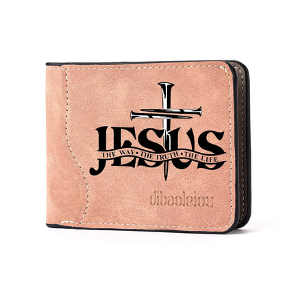 Men's PU Leather Short Wallet - Multi Card Slot Slim Soft Personalized Bifold Wallet