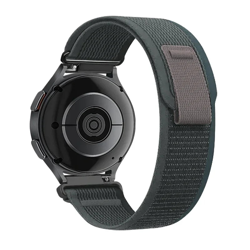 22mm Sport Nylon Watch Band for NORTH EDGE APACHE-46 – Trail Loop Replacement Strap Bracelet Correa Durable Adjustable Wristband
